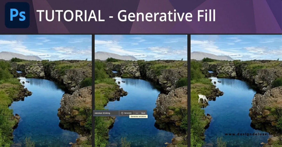 Adobe Photoshop Generative Fill tutorial